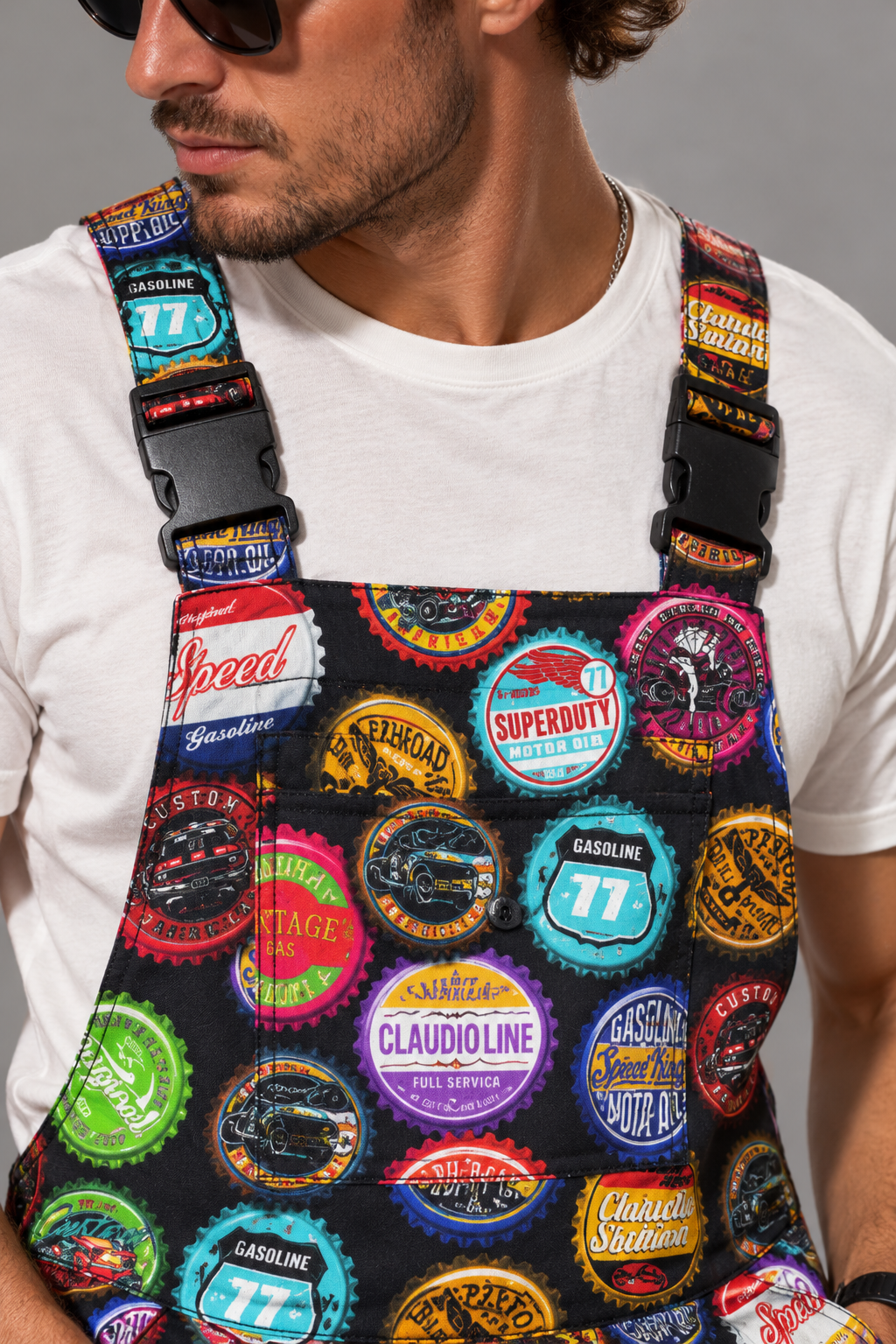 Retro Garage Overalls - Claudio Lugli Shirts