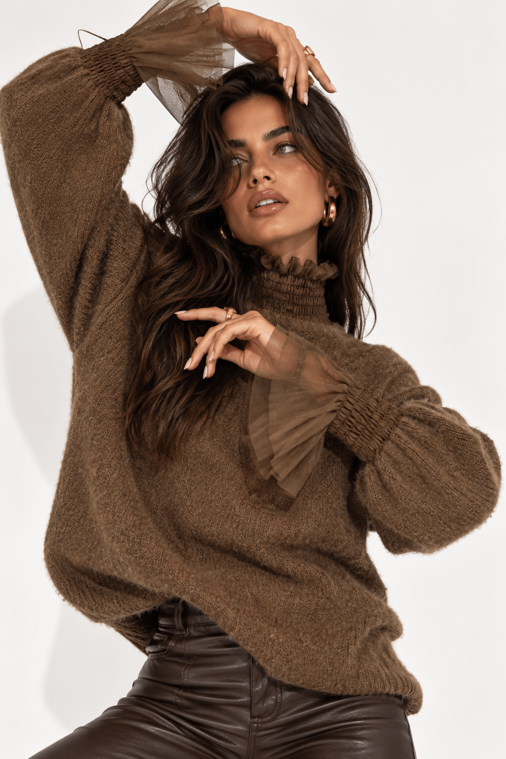 Ruffled Jumper - Claudio Lugli Shirts