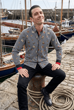 Sailor Punk Tattoo Print Shirt - Claudio Lugli Shirts