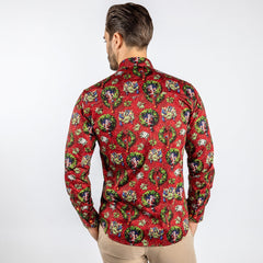 SANTA AND WREATH - Claudio Lugli Shirts