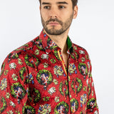 SANTA AND WREATH - Claudio Lugli Shirts