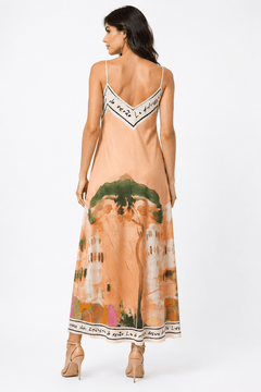 SANTORINI SLIP DRESS - Claudio Lugli Shirts