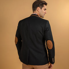 SIGNATURE EQUESTRIAN JACKET WITH SANTORINI LINING - Premium Men's Patterned Shirt by Claudio Lugli | Bold Design, Tailored Fit, Best Printed Shirts