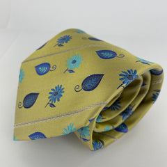 Silk Floral Neck-Tie - Premium Men's Patterned Shirt by Claudio Lugli | Bold Design, Tailored Fit, Best Printed Shirts