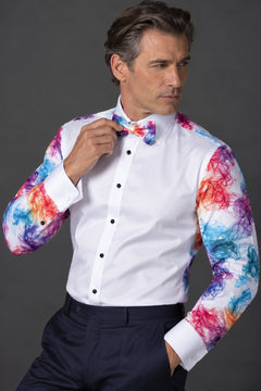 Smoke & Mirrors Tuxedo Shirt - Claudio Lugli Shirts