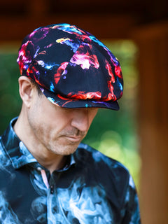 Smoke Printed BUTTON - TOP Cap - Claudio Lugli Shirts