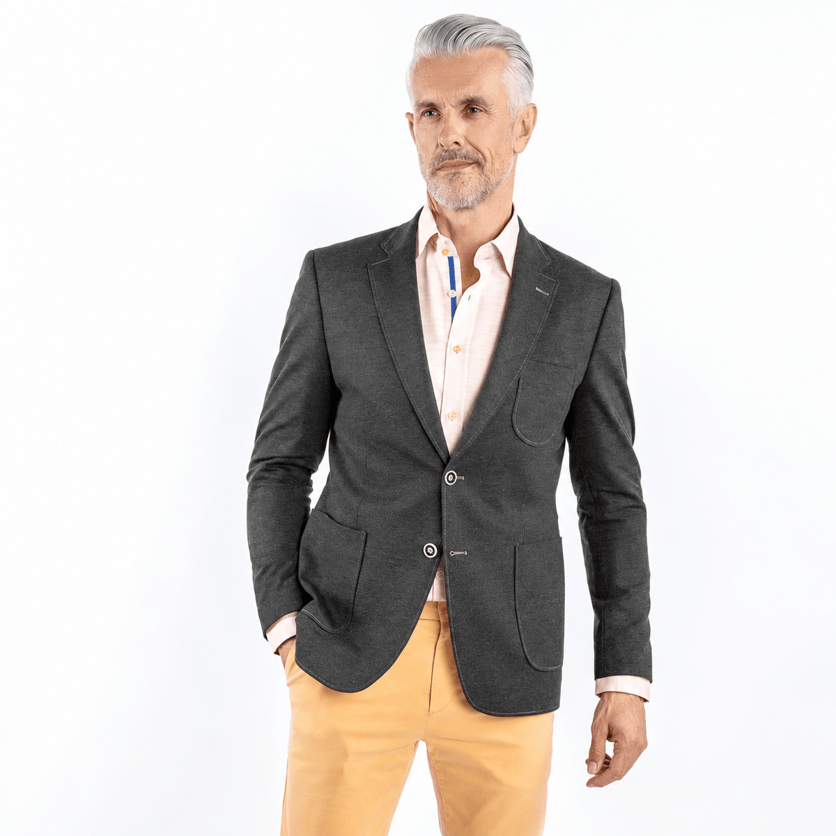 Spectrum Elegance Stretch Sport Blazer - Claudio Lugli Shirts