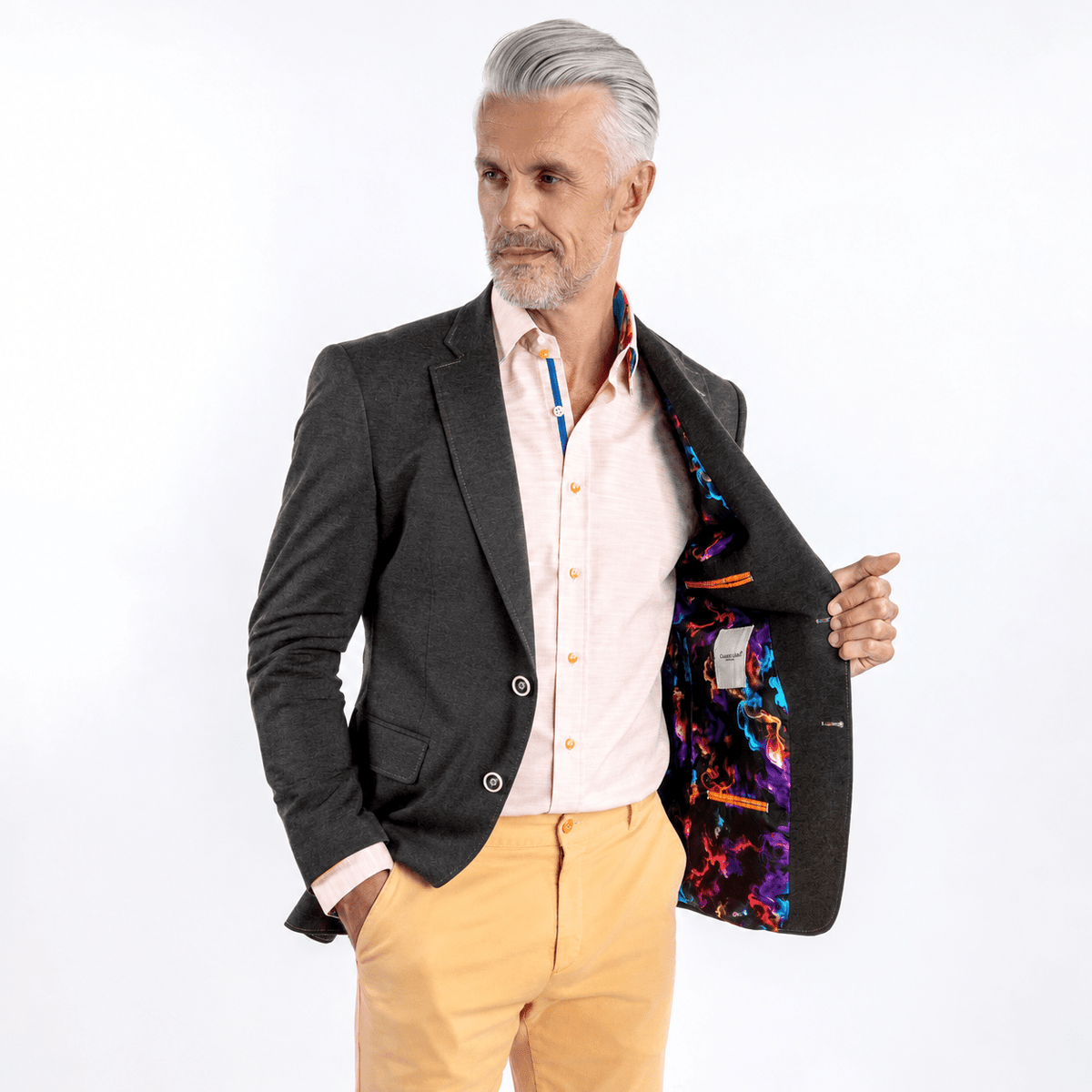 Spectrum Elegance Stretch Sport Blazer - Claudio Lugli Shirts