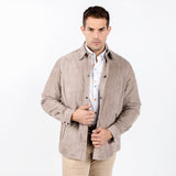 SUEDE SHIRT - Premium Men's Patterned Shirt by Claudio Lugli | Bold Design, Tailored Fit, Best Printed Shirts