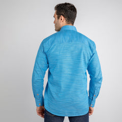 TEXTURED WASH CLASSIC SHIRT - Premium Men's Patterned Shirt by Claudio Lugli | Bold Design, Tailored Fit, Best Printed Shirts