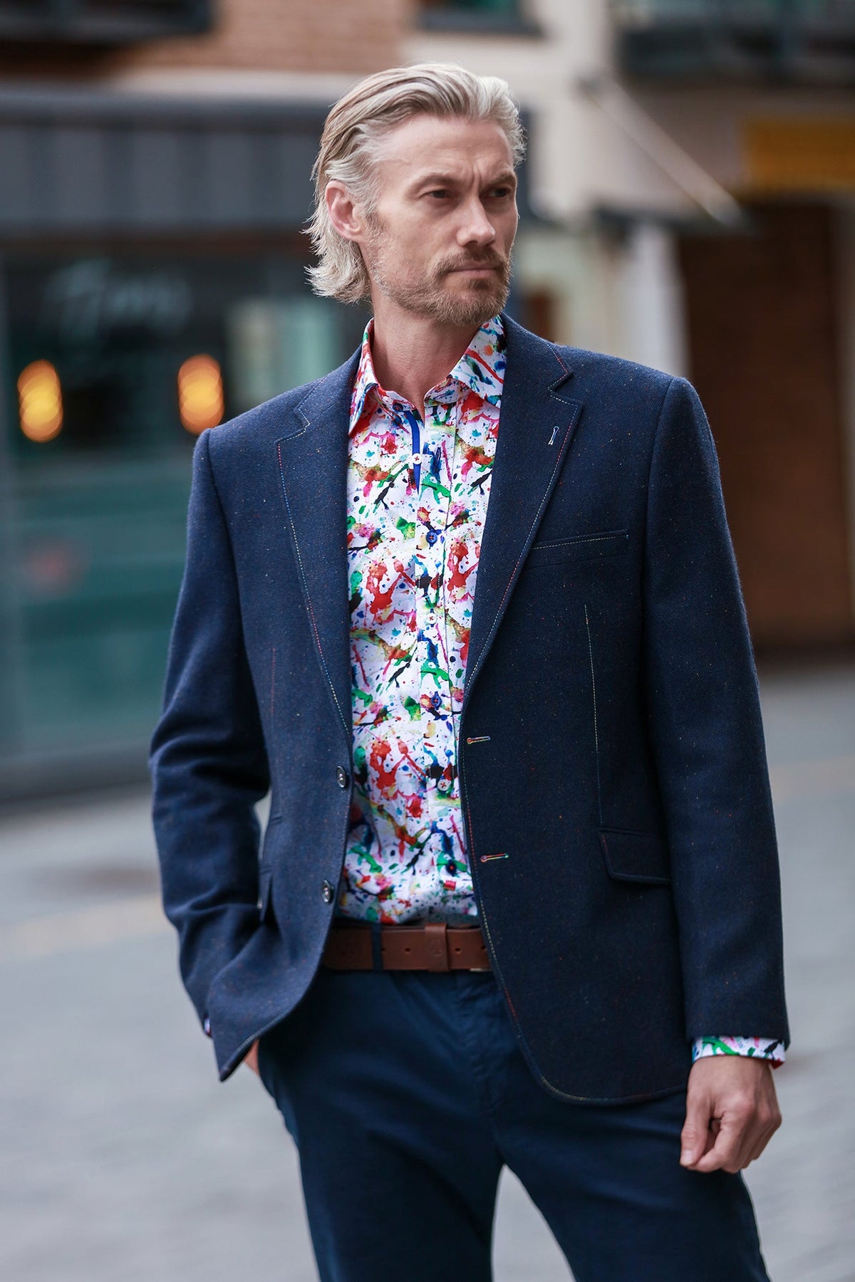 The All-Occasion Wool Tailored Jacket - Claudio Lugli Shirts