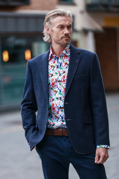 The All-Occasion Wool Tailored Jacket - Claudio Lugli Shirts