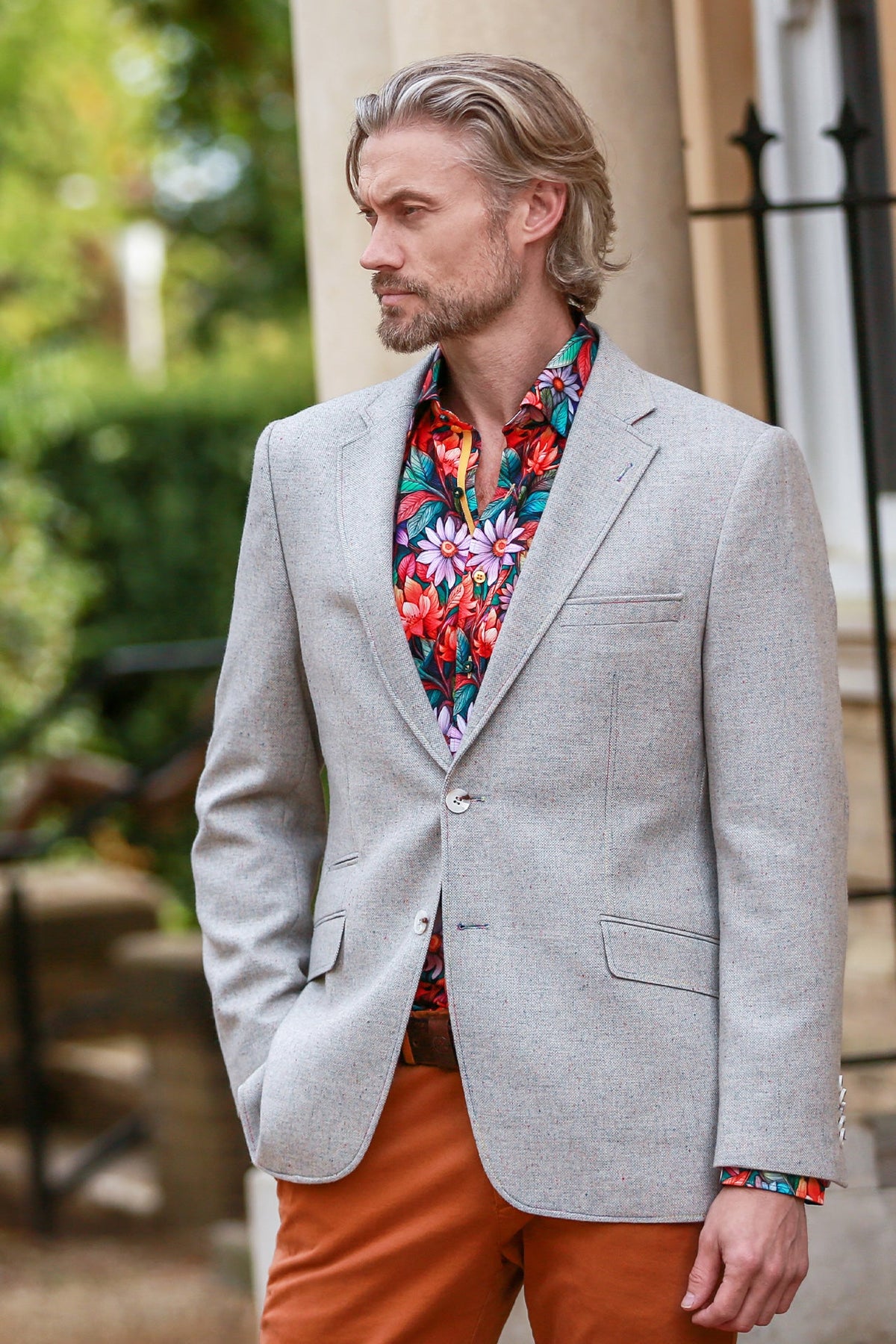 The All-Occasion Wool Tailored Jacket - Claudio Lugli Shirts