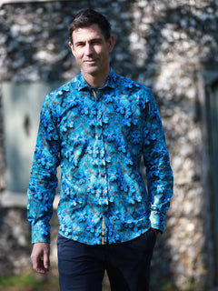 THE CEREBRAL BLOOM PRINT SHIRT - Claudio Lugli Shirts