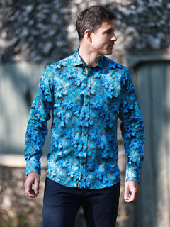THE CEREBRAL BLOOM PRINT SHIRT - Claudio Lugli Shirts