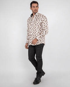 The Cigar Print Shirt - Claudio Lugli Shirts