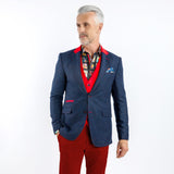 THE CREATIVE CONTRAST COAT - Premium Men's Patterned Shirt by Claudio Lugli | Bold Design, Tailored Fit, Best Printed Shirts