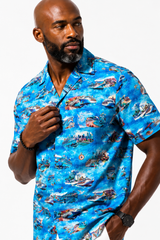 THE CRUISE SHIP HAWAIIAN SHIRT - Claudio Lugli Shirts