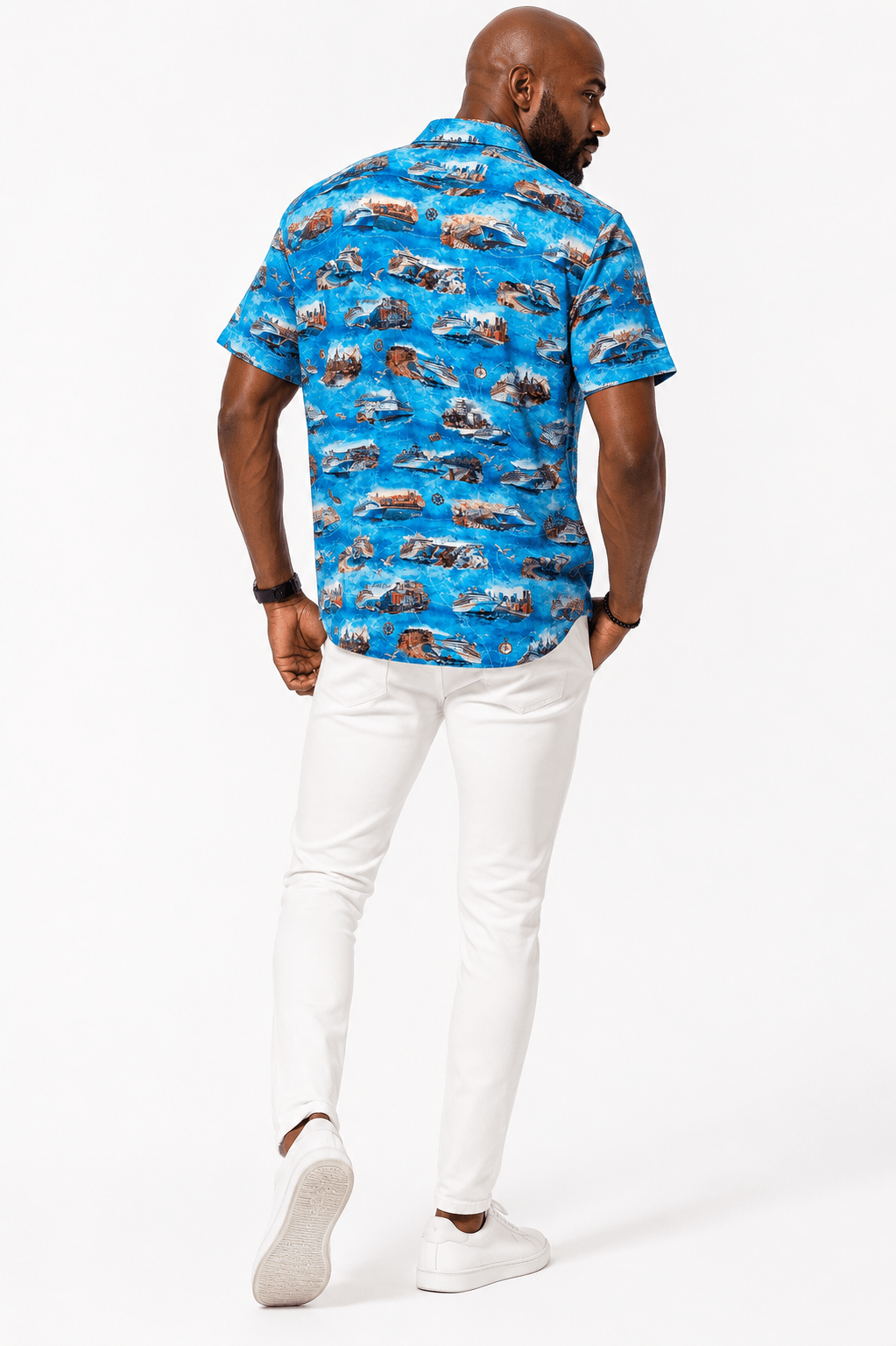 THE CRUISE SHIP HAWAIIAN SHIRT - Claudio Lugli Shirts