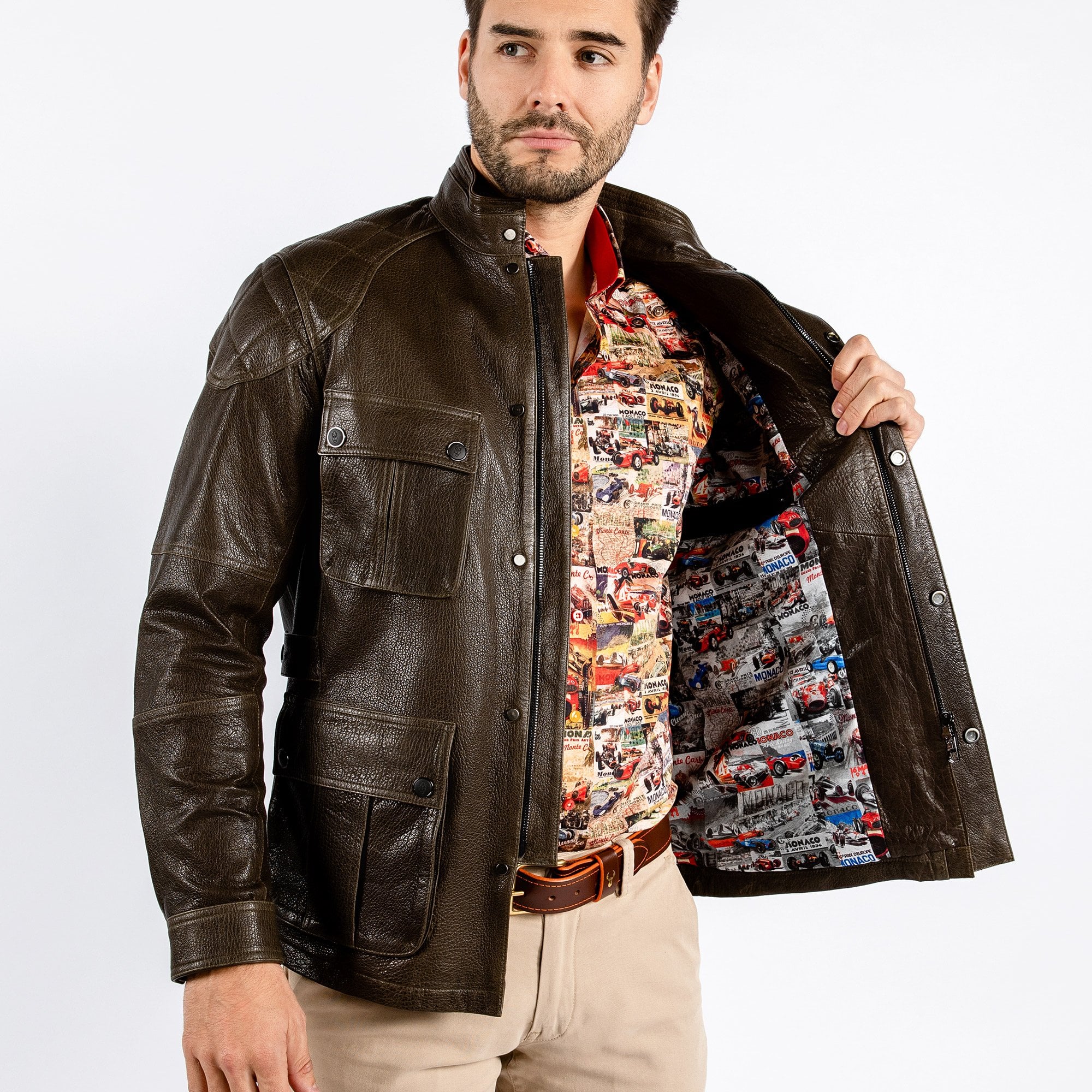 Expedition Leather Utility Jacket | Claudio Lugli – Claudio Lugli