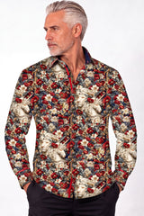 The Heritage Tapestry Print Shirt - Claudio Lugli Shirts