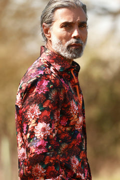 THE HOUSE OF DAHLIA PRINTED SHIRT - Claudio Lugli Shirts