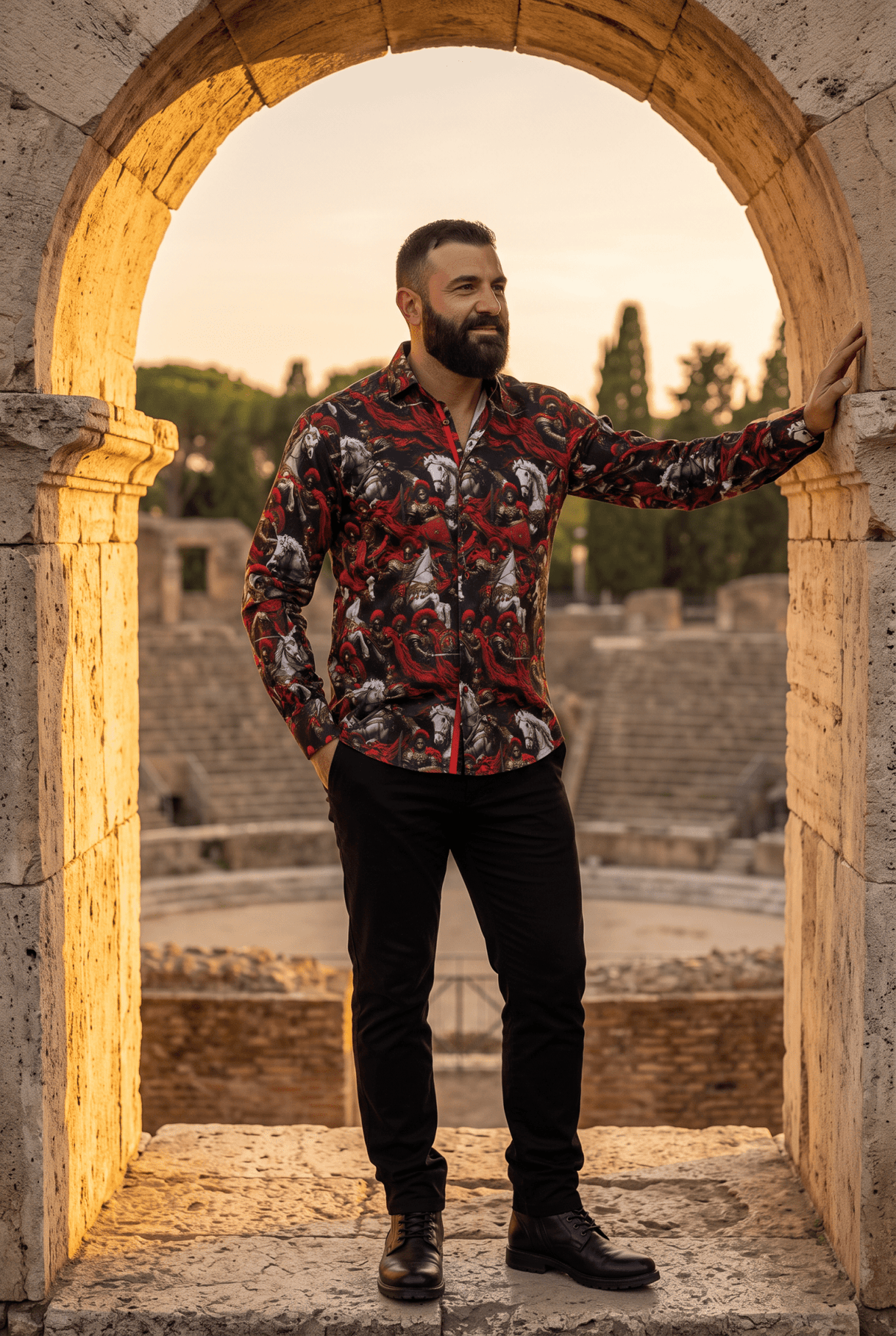 The Imperial Legion Print Shirt - Claudio Lugli Shirts