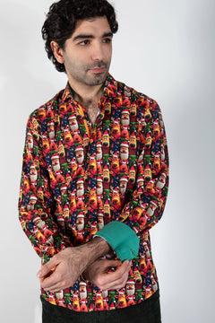 THE MERRY - MAKERS PRINT SHIRT - Claudio Lugli Shirts
