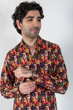 THE MERRY - MAKERS PRINT SHIRT - Claudio Lugli Shirts