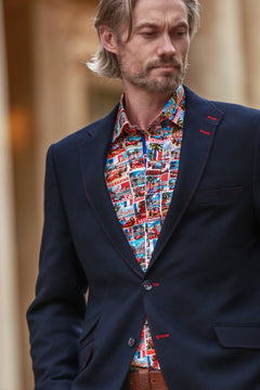 The Monaco Lined Jacket - Claudio Lugli Shirts