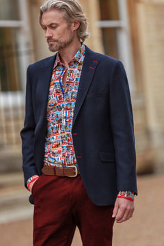 The Monaco Lined Jacket - Claudio Lugli Shirts