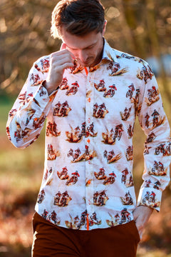 THE MOTOCROSS MAYHEM PRINT SHIRT - Claudio Lugli Shirts