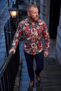 The Royal Guardian Print Shirt - Claudio Lugli Shirts