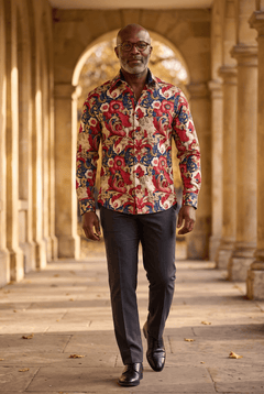 The Royal Guardian Print Shirt - Claudio Lugli Shirts