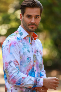 THE SUMMER MIRAGE PRINT SHIRT - Claudio Lugli Shirts