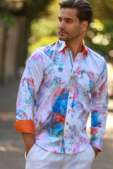 THE SUMMER MIRAGE PRINT SHIRT - Claudio Lugli Shirts