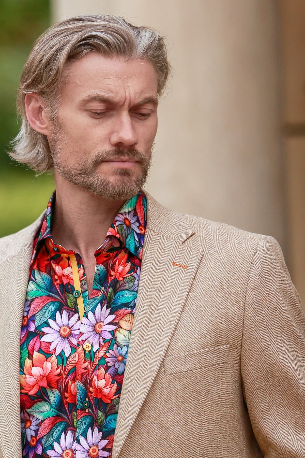 The Textured Statement Blazer - Claudio Lugli Shirts