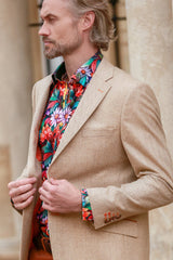 The Textured Statement Blazer - Claudio Lugli Shirts