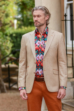 The Textured Statement Blazer - Claudio Lugli Shirts