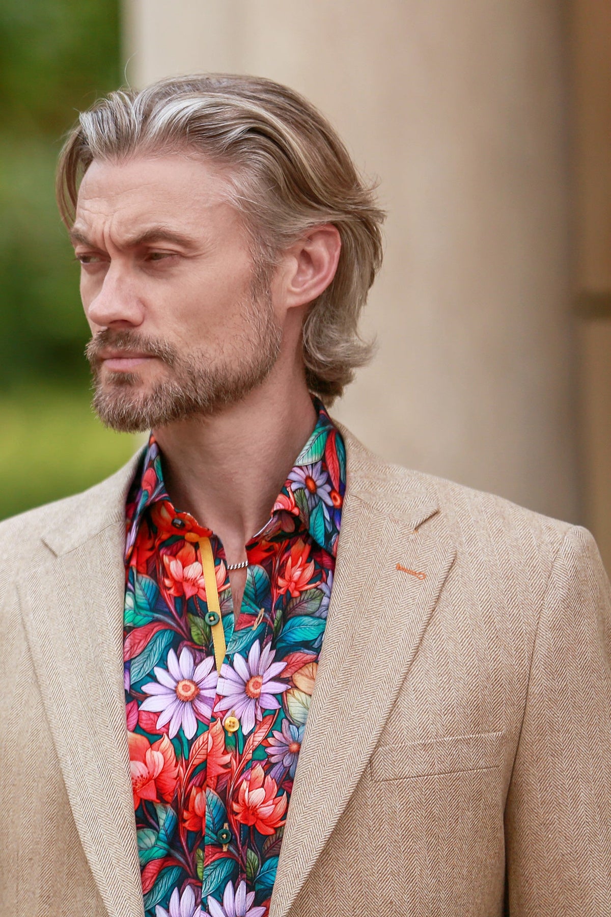 The Textured Statement Blazer - Claudio Lugli Shirts