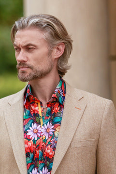 The Textured Statement Blazer - Claudio Lugli Shirts