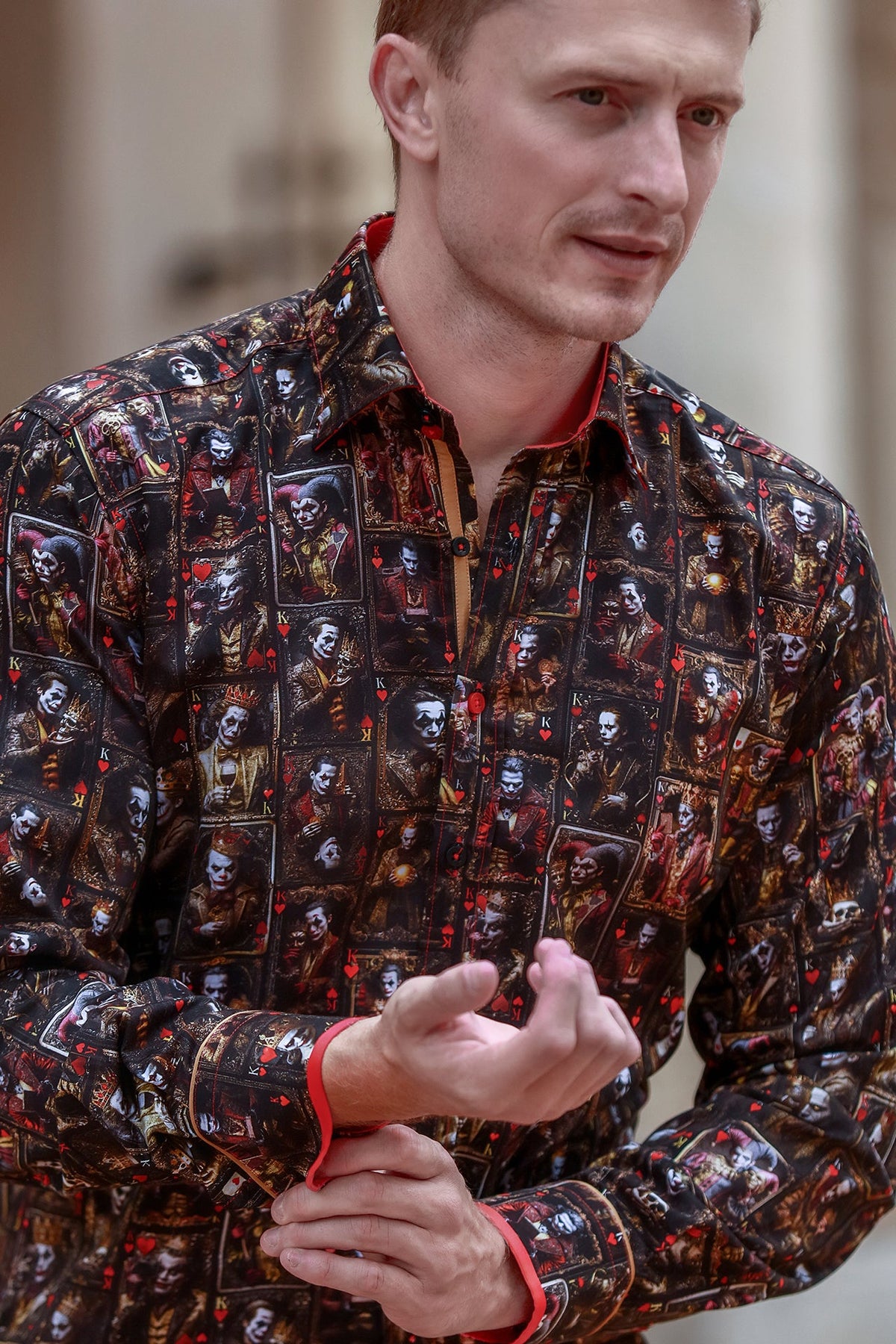 The Trickster Print Shirt - Claudio Lugli Shirts