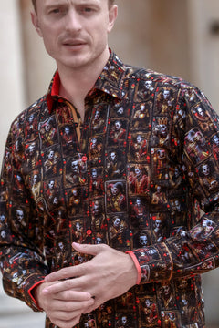 The Trickster Print Shirt - Claudio Lugli Shirts