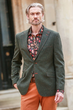 The True-to-Size Wool Tailored Jacket - Claudio Lugli Shirts