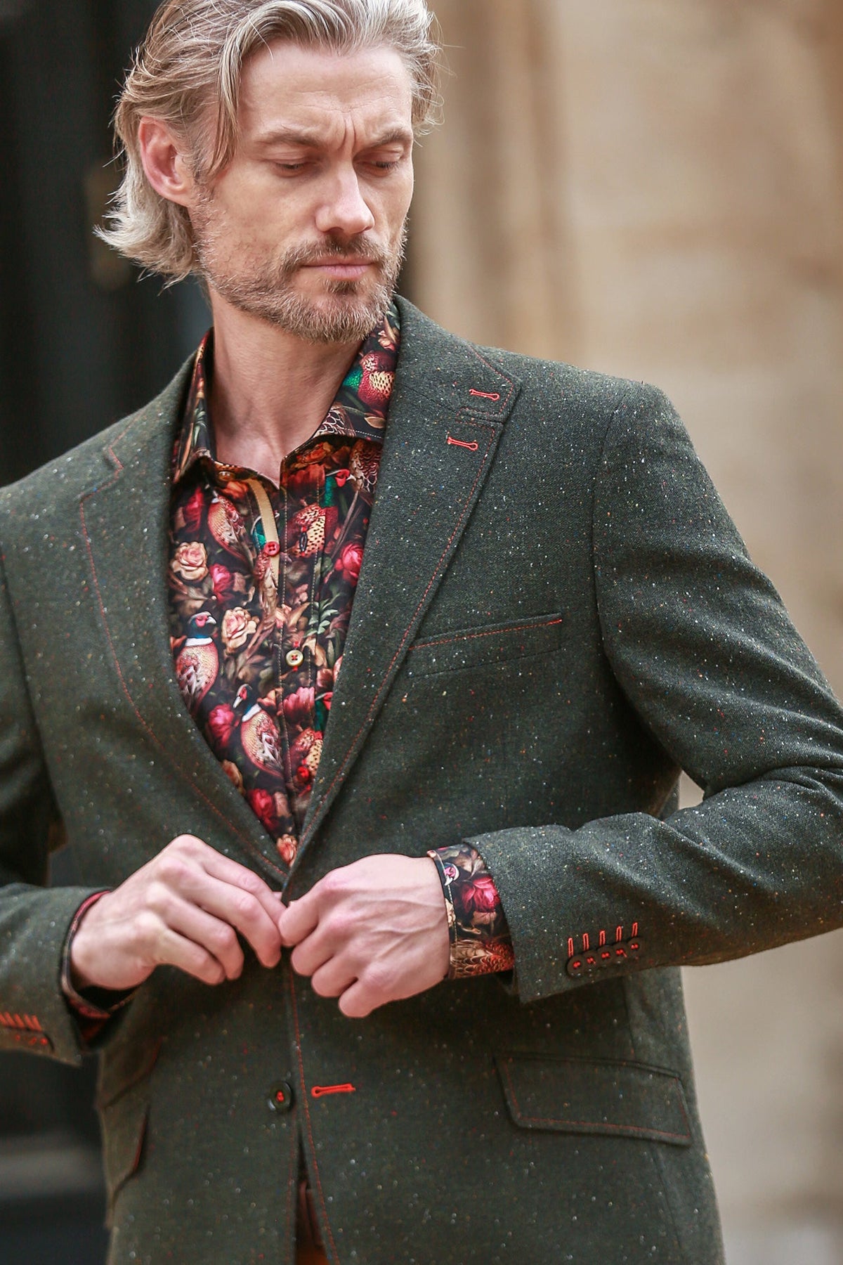 The True-to-Size Wool Tailored Jacket - Claudio Lugli Shirts
