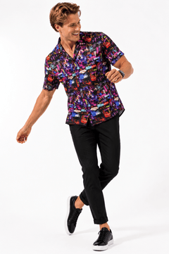 THE VEGAS NIGHTS HAWAIIAN SHIRT - Claudio Lugli Shirts