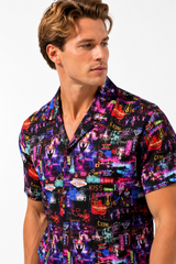 THE VEGAS NIGHTS HAWAIIAN SHIRT - Claudio Lugli Shirts