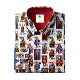 THE VILLAIN’S DECK PRINT SHIRT - Claudio Lugli Shirts