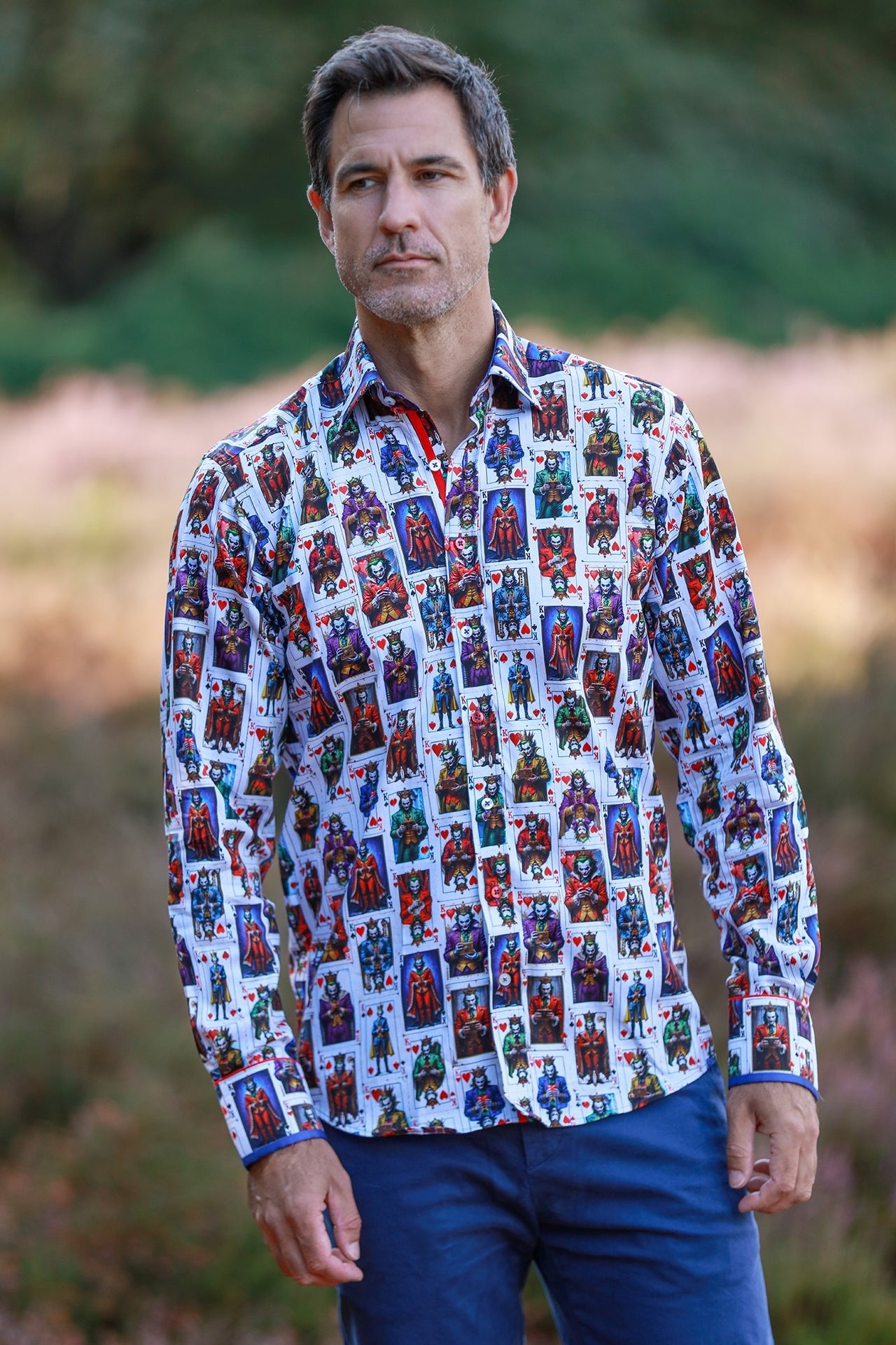 The Villain’s Deck Print Shirt - Claudio Lugli Shirts