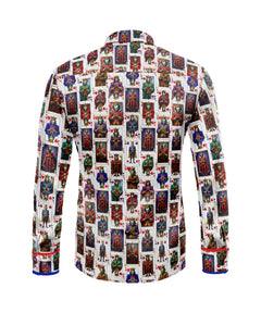 The Villain’s Deck Print Shirt - Claudio Lugli Shirts